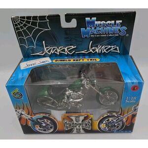 Muscle Machines Jesse James West Coast Choppers Diablo Soft Tail 1:18
